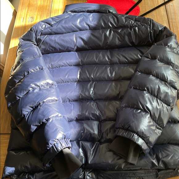 SAM TRAIL THICK DOWN LUXURY JACKET DARK MARINE PTP 26 MENS XXL RETAIL$550 EUC - Picture 4 of 12